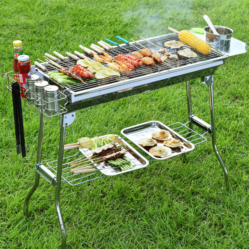 Discover the Ultimate Outdoor Cooking with Our Foldable BBQ Grill