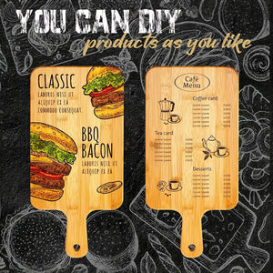 Household Bamboo Pizza Board Cutting Board