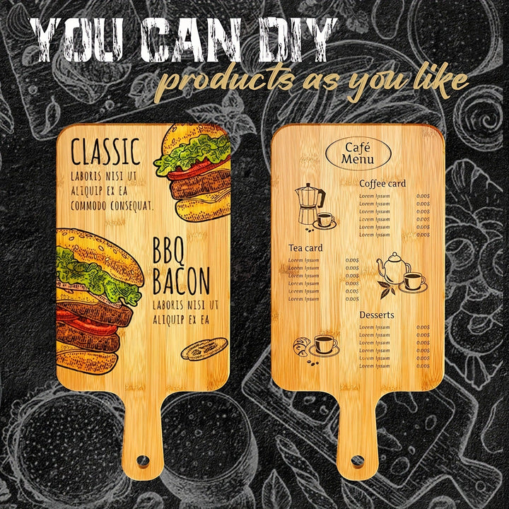 Household Bamboo Pizza Board Cutting Board